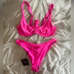 Zaful Pink Bikini